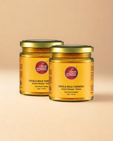 Kerala Wild Turmeric - Kasturi Manjal Haldi Face Pack - Dark Yellow - 160g