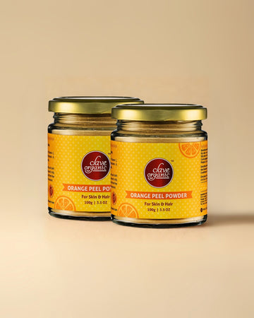 Orange Peel Powder - Face & Hair Pack - Pale Yellow - 200g