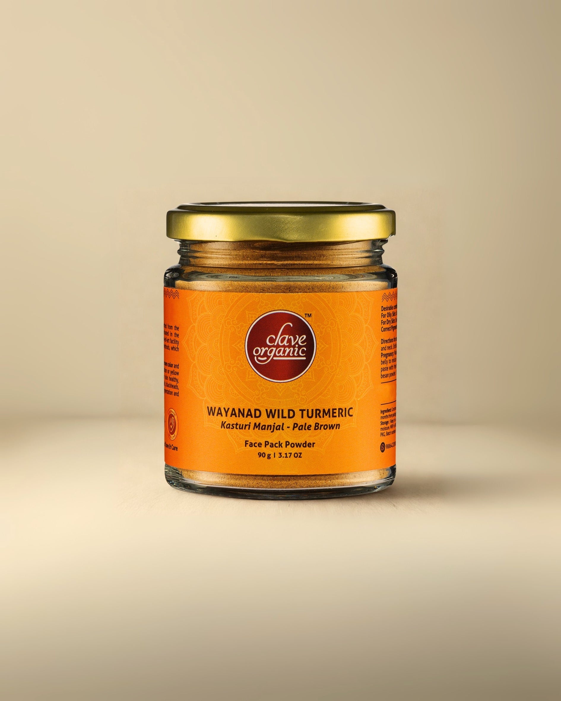 Wayanad Kasturi Turmeric Face Pack