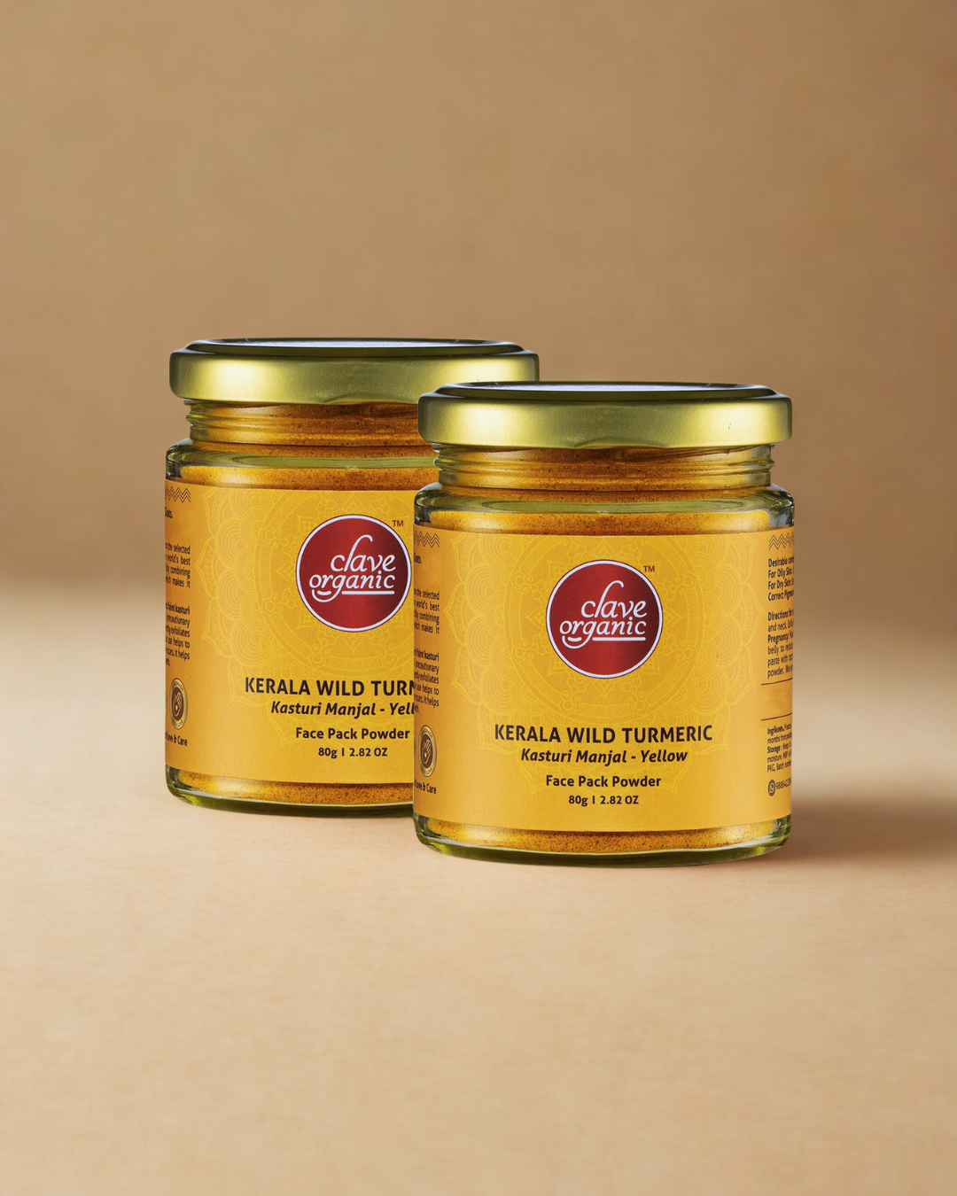 Kerala Kasturi Turmeric Face Pack